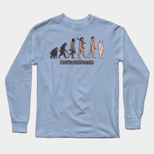 The Evolution of Danny Devito (DeVitolution) Long Sleeve T-Shirt